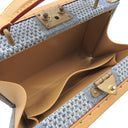 ルイヴィトン LOUIS VUITTON ハンドル トランク N40626 ダミエデニム コットンキャンバス ダミエデニム3Dコットンキャンバス ショルダーバッグ ゴールド金具 ショルダー 斜め掛け