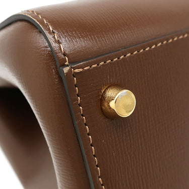 グッチ GUCCI ジャッキー1961 ミディアムトート 649016 ベージュXブラウン GGスプリームキャンバス レザー 2WAYバッグ ショルダーバッグ ウェブ シェリーリボン