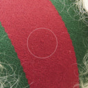 グッチ GUCCI ファー ウェブ ストライプ 759689 ベージュ ファー ポーチ シルバー金具 コスメティックケース クラッチバッグ