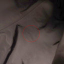 グッチ GUCCI ファー ウェブ ストライプ 759689 ベージュ ファー ポーチ シルバー金具 コスメティックケース クラッチバッグ