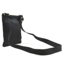 サルヴァトーレ・フェラガモ Salvatore Ferragamo ナイロン ショルダー 245573 ブラック ナイロン ショルダーバッグ マットシルバー金具 黒 斜め掛け