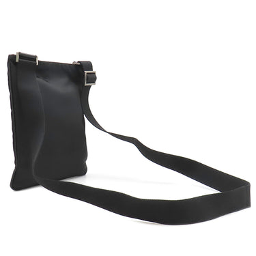 サルヴァトーレ・フェラガモ Salvatore Ferragamo ナイロン ショルダー 245573 ブラック ナイロン ショルダーバッグ マットシルバー金具 黒 斜め掛け