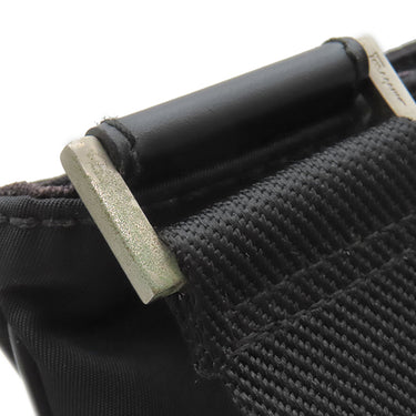 サルヴァトーレ・フェラガモ Salvatore Ferragamo ナイロン ショルダー 245573 ブラック ナイロン ショルダーバッグ マットシルバー金具 黒 斜め掛け