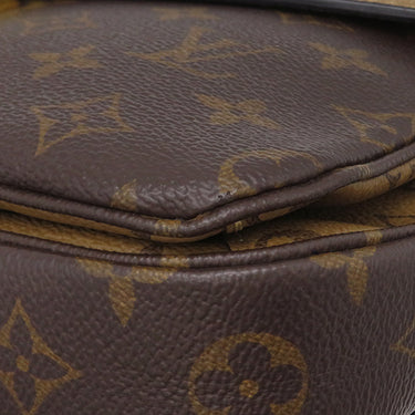ルイヴィトン LOUIS VUITTON ポシェット メティス MM M44876 モノグラムリバース モノグラムキャンバス モノグラムリバースキャンバス 2WAYバッグ ゴールド金具 茶 ショルダー