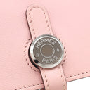 エルメス HERMES ドゴンロング ローズサクラ スイフト 長財布 シルバー金具