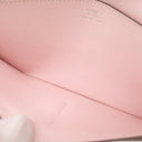 エルメス HERMES ドゴンロング ローズサクラ スイフト 長財布 シルバー金具