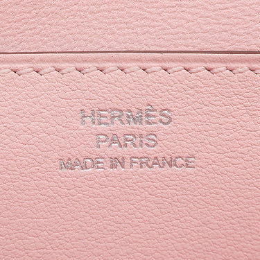エルメス HERMES ドゴンロング ローズサクラ スイフト 長財布 シルバー金具