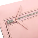 エルメス HERMES ドゴンロング ローズサクラ スイフト 長財布 シルバー金具