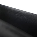 エルメス HERMES ベアンスフレ ブラック リザード 長財布 シルバー金具 黒 二つ折り財布