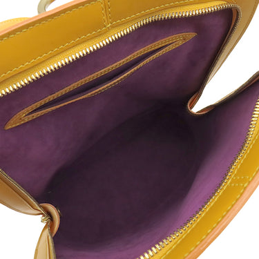 ルイヴィトン LOUIS VUITTON ゴブラン M52299 タッシリイエロー エピレザー リュック・デイパック ゴールド金具 黄 バックパック