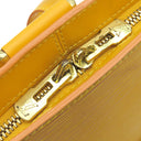 ルイヴィトン LOUIS VUITTON ゴブラン M52299 タッシリイエロー エピレザー リュック・デイパック ゴールド金具 黄 バックパック