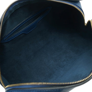 ルイヴィトン LOUIS VUITTON スフロ M52225 トレドブルー エピレザー ハンドバッグ ゴールド金具 青 ミニボストン