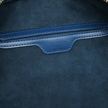 ルイヴィトン LOUIS VUITTON スフロ M52225 トレドブルー エピレザー ハンドバッグ ゴールド金具 青 ミニボストン