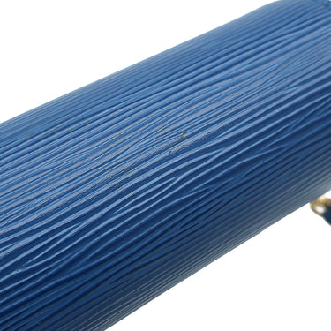 ルイヴィトン LOUIS VUITTON スフロ M52225 トレドブルー エピレザー ハンドバッグ ゴールド金具 青 ミニボストン