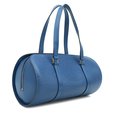 ルイヴィトン LOUIS VUITTON スフロ M52225 トレドブルー エピレザー ハンドバッグ ゴールド金具 青 ミニボストン