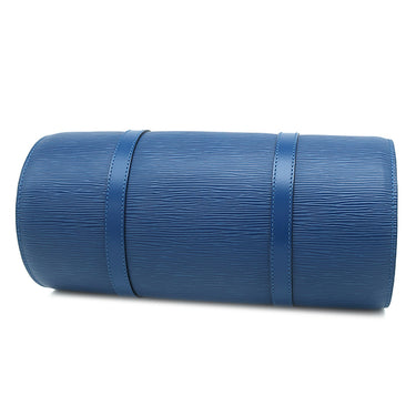 ルイヴィトン LOUIS VUITTON スフロ M52225 トレドブルー エピレザー ハンドバッグ ゴールド金具 青 ミニボストン