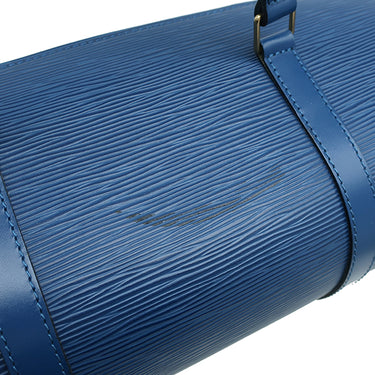 ルイヴィトン LOUIS VUITTON スフロ M52225 トレドブルー エピレザー ハンドバッグ ゴールド金具 青 ミニボストン