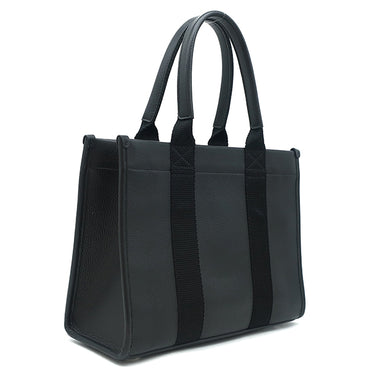 バレンシアガ BALENCIAGA ハードウェア スモール トート 6714002 ブラック レザー トートバッグ シルバー金具 黒 ショルダーストラップ欠品