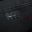 バレンシアガ BALENCIAGA ハードウェア スモール トート 6714002 ブラック レザー トートバッグ シルバー金具 黒 ショルダーストラップ欠品