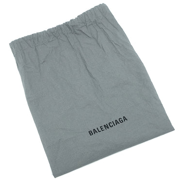 バレンシアガ BALENCIAGA ハードウェア スモール トート 6714002 ブラック レザー トートバッグ シルバー金具 黒 ショルダーストラップ欠品