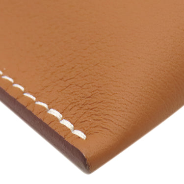 エルメス HERMES グレナン トゥーゴー ゴールド ヴォースイフト ショルダーバッグ シルバー金具 茶 ポシェット