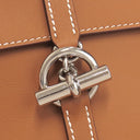 エルメス HERMES グレナン トゥーゴー ゴールド ヴォースイフト ショルダーバッグ シルバー金具 茶 ポシェット