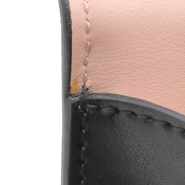 サルヴァトーレ・フェラガモ Salvatore Ferragamo ヴァラリボン AU-21 G892 ブラック×ホワイト カーフ ショルダーバッグ ゴールド金具 黒 白 チェーンショルダー