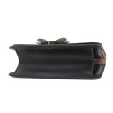 サルヴァトーレ・フェラガモ Salvatore Ferragamo ヴァラリボン AU-21 G892 ブラック×ホワイト カーフ ショルダーバッグ ゴールド金具 黒 白 チェーンショルダー