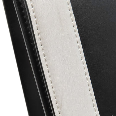 サルヴァトーレ・フェラガモ Salvatore Ferragamo ヴァラリボン AU-21 G892 ブラック×ホワイト カーフ ショルダーバッグ ゴールド金具 黒 白 チェーンショルダー