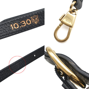 グッチ GUCCI ダイアナ スモール 702721 ブラック レザー 2WAYバッグ ゴールド金具 バンブー