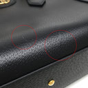 グッチ GUCCI ダイアナ スモール 702721 ブラック レザー 2WAYバッグ ゴールド金具 バンブー