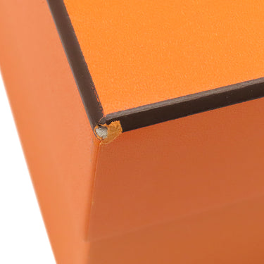 エルメス HERMES ガーデンパーティーTPM トレンチ×ブラック トワルアッシュ レザー ハンドバッグ シルバー金具 黒 トート