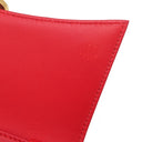 バレンシアガ BALENCIAGA アワーグラス HOUR GLASS 644973 レッド レザー 2WAYバッグ ヴィンテージ金具 赤 クラッチバッグ チェーン ショルダー