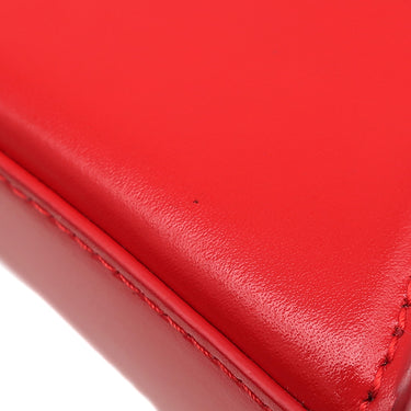 バレンシアガ BALENCIAGA アワーグラス HOUR GLASS 644973 レッド レザー 2WAYバッグ ヴィンテージ金具 赤 クラッチバッグ チェーン ショルダー