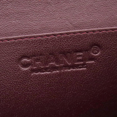 シャネル CHANEL チェーン ショルダー ブラック ラムスキン ショルダーバッグ シルバー金具 黒 肩掛け
