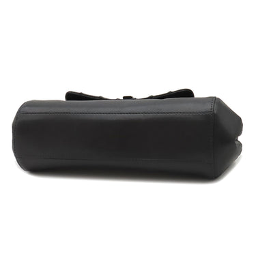 シャネル CHANEL チェーン ショルダー ブラック ラムスキン ショルダーバッグ シルバー金具 黒 肩掛け