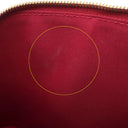 ルイヴィトン LOUIS VUITTON アルマBB M90174 スリーズ モノグラムヴェルニ 2WAYバッグ ゴールド金具 赤 ハンドバッグ