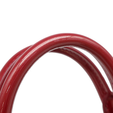 ルイヴィトン LOUIS VUITTON アルマBB M90174 スリーズ モノグラムヴェルニ 2WAYバッグ ゴールド金具 赤 ハンドバッグ