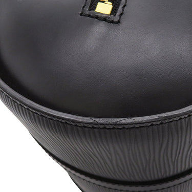 ルイヴィトン LOUIS VUITTON スフロ M52222 ノワール エピレザー ハンドバッグ ゴールド金具 黒 ミニボストン