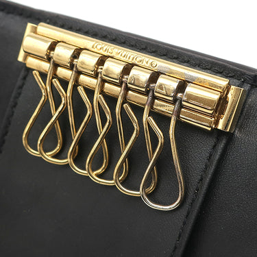 ルイヴィトン LOUIS VUITTON ミュルティクレ6 M13295 モノグラムリバース モノグラムキャンバス モノグラムリバースキャンバス キーケース ゴールド金具 茶 6連 6本