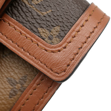 ルイヴィトン LOUIS VUITTON ミュルティクレ6 M13295 モノグラムリバース モノグラムキャンバス モノグラムリバースキャンバス キーケース ゴールド金具 茶 6連 6本