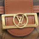 ルイヴィトン LOUIS VUITTON ミュルティクレ6 M13295 モノグラムリバース モノグラムキャンバス モノグラムリバースキャンバス キーケース ゴールド金具 茶 6連 6本