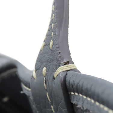 ゴヤール GOYARD アーディ PM グレー レザー ゴヤールディンキャンバス デシーズトリヨンレザー トートバッグ シルバー金具 ヘリンボーン柄