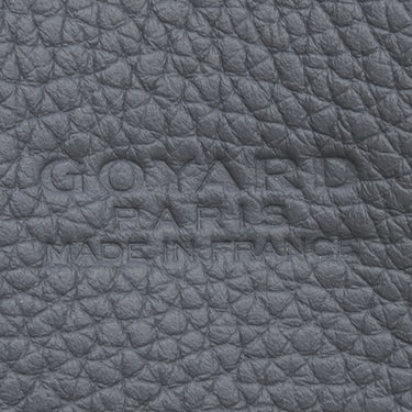 ゴヤール GOYARD アーディ PM グレー レザー ゴヤールディンキャンバス デシーズトリヨンレザー トートバッグ シルバー金具 ヘリンボーン柄