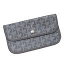 ゴヤール GOYARD アーディ PM グレー レザー ゴヤールディンキャンバス デシーズトリヨンレザー トートバッグ シルバー金具 ヘリンボーン柄