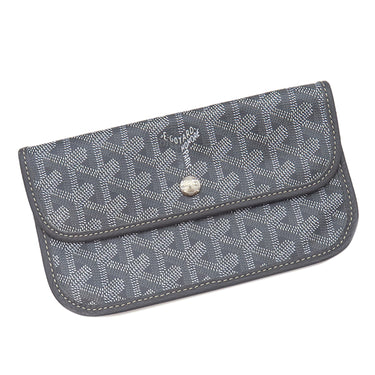 ゴヤール GOYARD アーディ PM グレー レザー ゴヤールディンキャンバス デシーズトリヨンレザー トートバッグ シルバー金具 ヘリンボーン柄