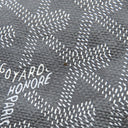 ゴヤール GOYARD アーディ PM グレー レザー ゴヤールディンキャンバス デシーズトリヨンレザー トートバッグ シルバー金具 ヘリンボーン柄