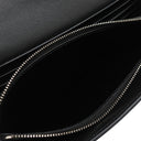 エルメス HERMES コンスタンス トゥーゴー ブラック ボックスカーフ 長財布 シルバー金具 黒 ショルダー