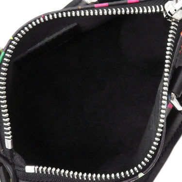 ルイヴィトン LOUIS VUITTON LV × TM ナノ･スピーディ M92644 ノワール モノグラムマルチカラー 2WAYバッグ シルバー金具 ショルダーバッグ ハンドバッグ 黒 村上隆コラボ