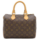 ルイヴィトン LOUIS VUITTON スピーディ 25 M41528 モノグラム モノグラムキャンバス ハンドバッグ ゴールド金具 茶 ミニボストン パドロック・鍵欠品